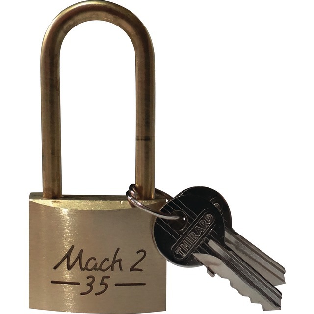 Cadenas MACH-2 35MM Anse Haute 45 MM + 2 Cles référence fournisseur 1849010